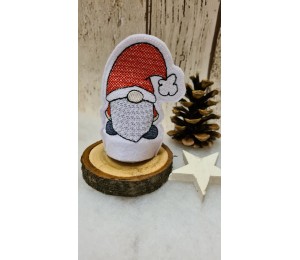 Stickdatei ITH - Weihnachtswichtel Teelichthülle